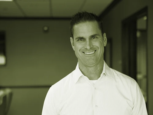 A man smiling