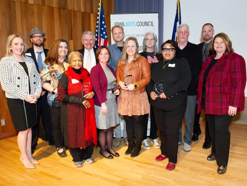 Group photo of 2023 Governor's Arts Award recipients