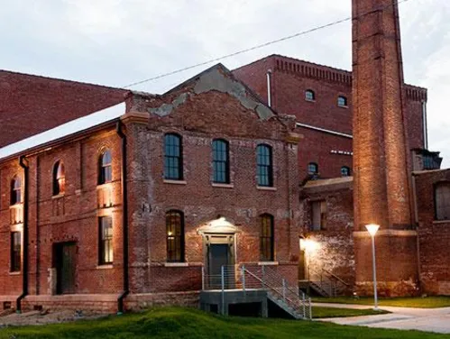 Historic brick warehouse