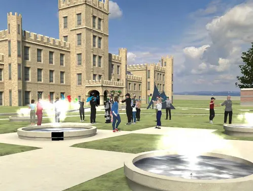 Virtual reality campus image