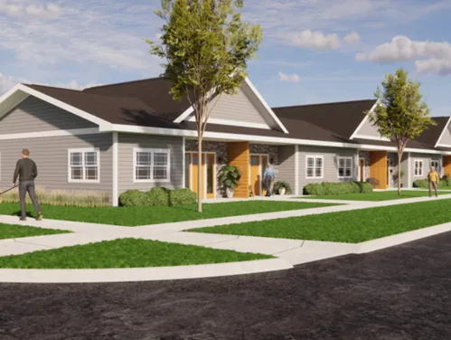 Apartment Building Rendering
