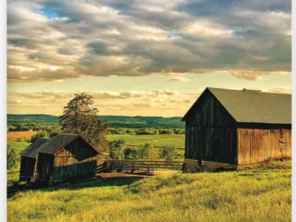 rustic barn in the country
