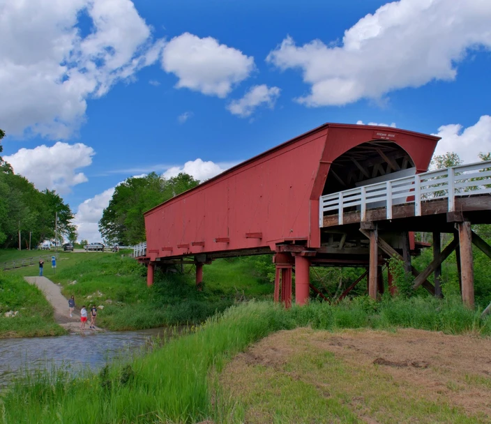 Red Covered Bridge