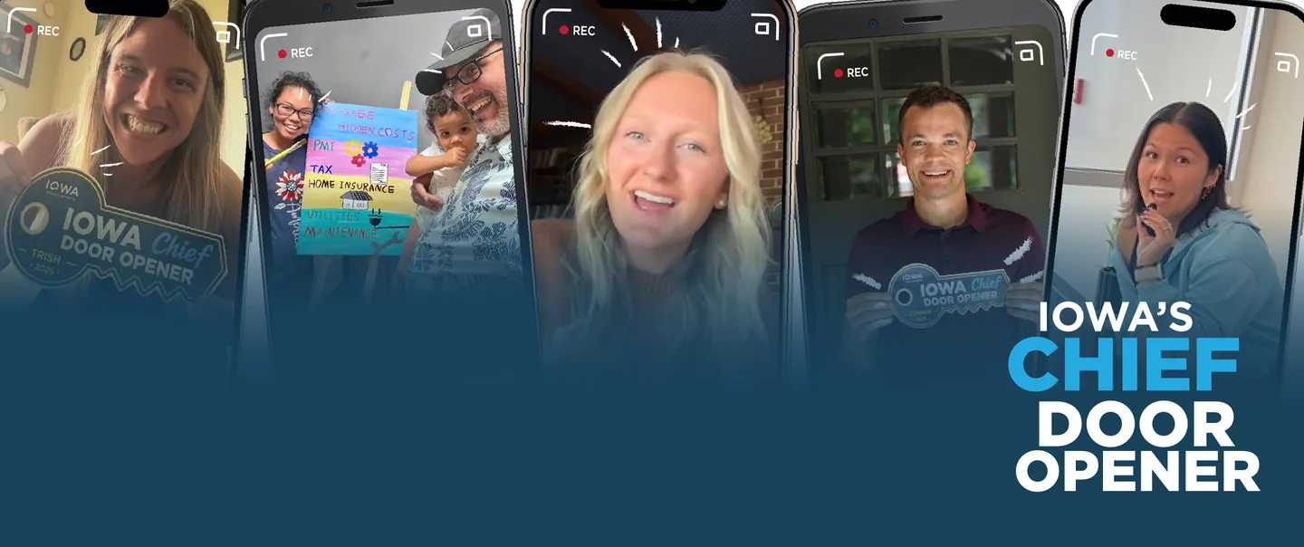 graphic with 5 individuals on phone content