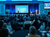 General session at the Iowa Tourism Conference
