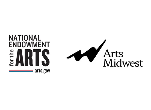 national endowment for the arts and arts midwest logos
