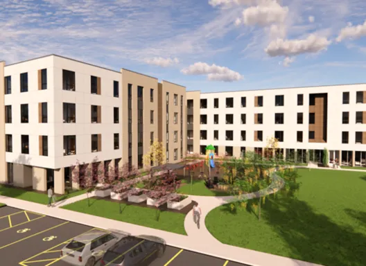 Apartment Building Rendering