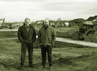 Image of Matt Aherns and Alex Pfaltzgraff