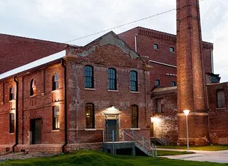 Historic brick warehouse