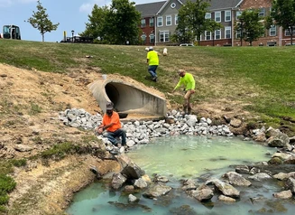 Stormwater pond repair