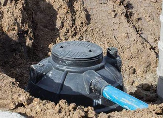 Septic System Installation close up