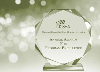 NCSHA award plaque