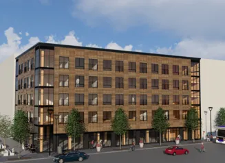 Rendering of the Goldfinch Lofts project