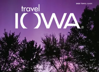 2025 Iowa Travel Guide cover