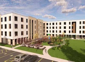 Apartment Building Rendering