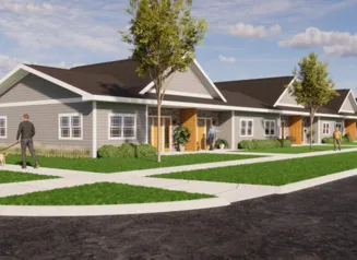Apartment Building Rendering