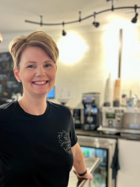 Jennifer Walker, owner of The Serving Cafe