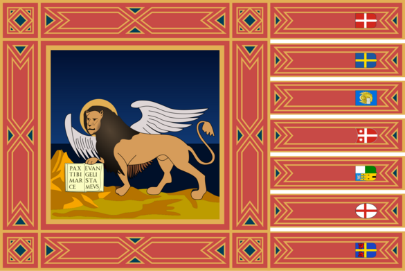 veneto region of italy flag