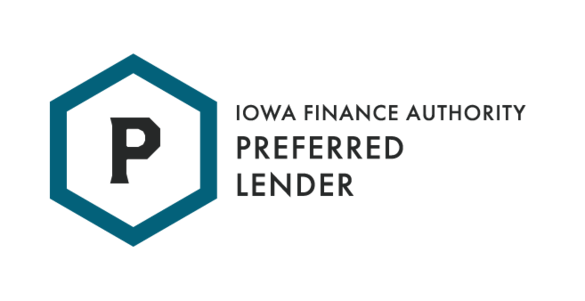 Hexagon Logo with the letter P inside 