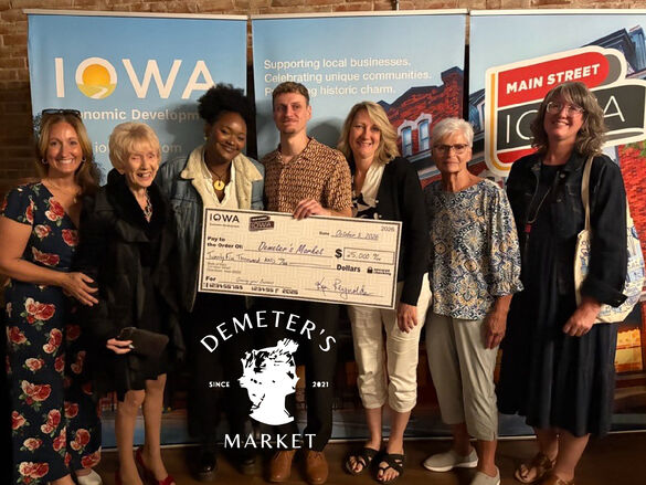 2026 Open 4 Business top winner Demeter's Market