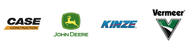 Case Construction, John Deere, Kinze, Vermeer
