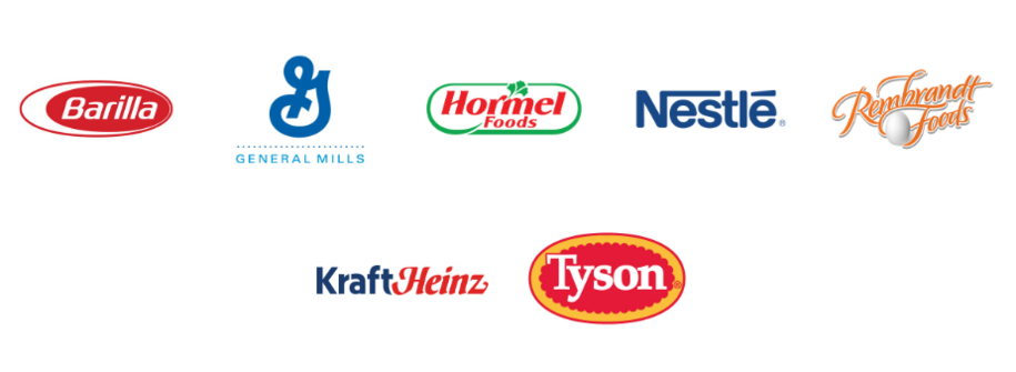 Barilla, General Mills, Hormel Foods, Nestle, Rembrandt Foods, Kraft Heinz, Quaker Oats, Tyson