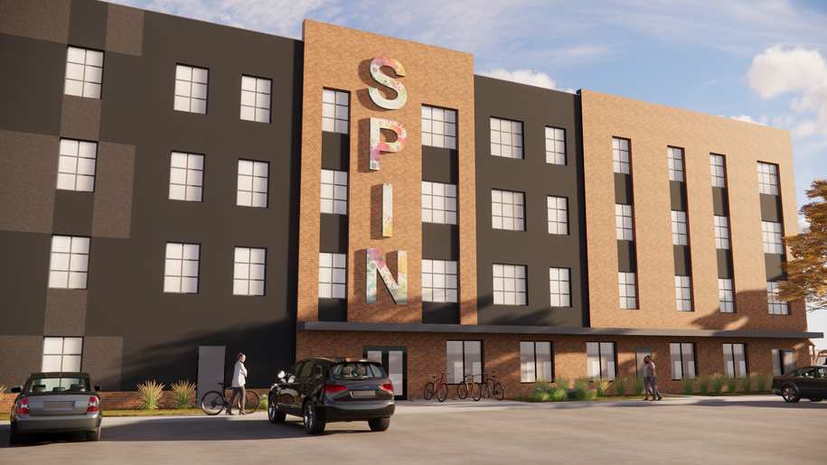 Apartment Building Rendering