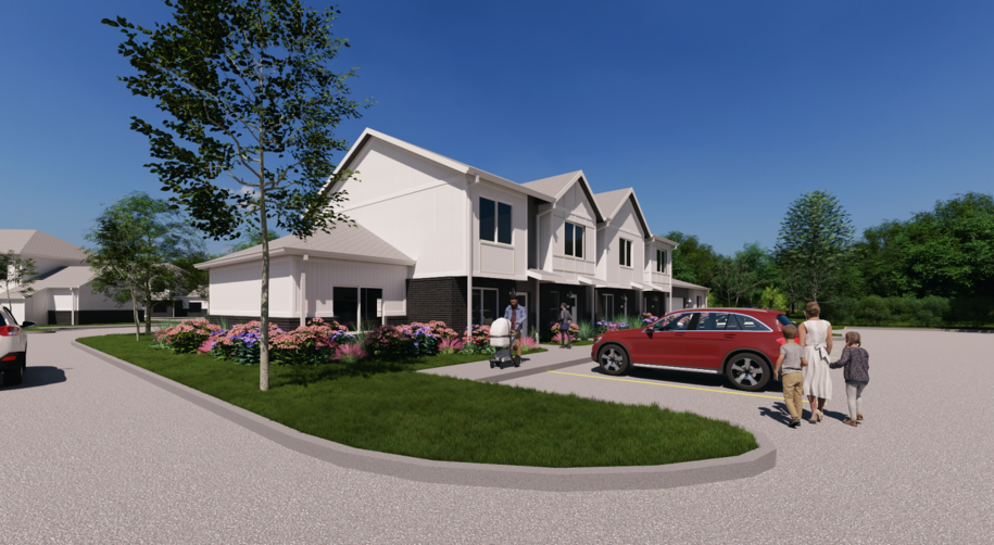 Apartment Building Rendering