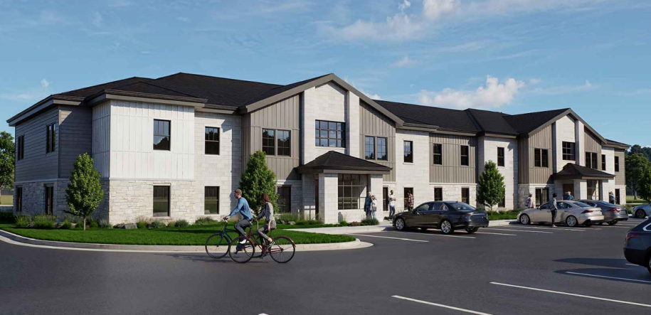 Apartment Building Rendering