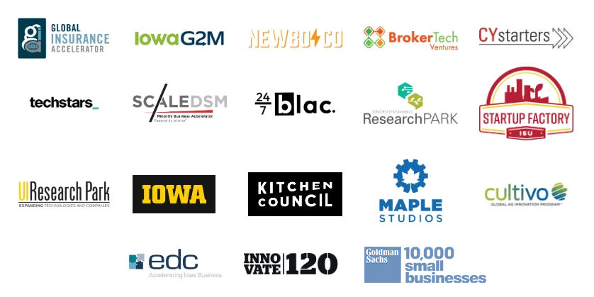 Accellerator and Incubator Program Logos