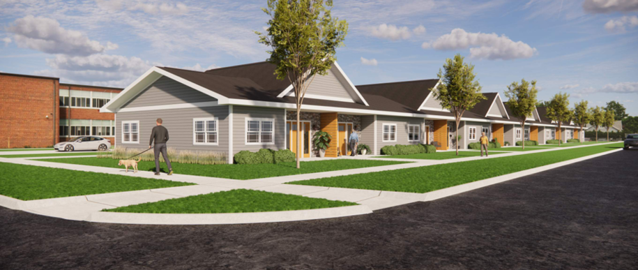 Apartment Building Rendering